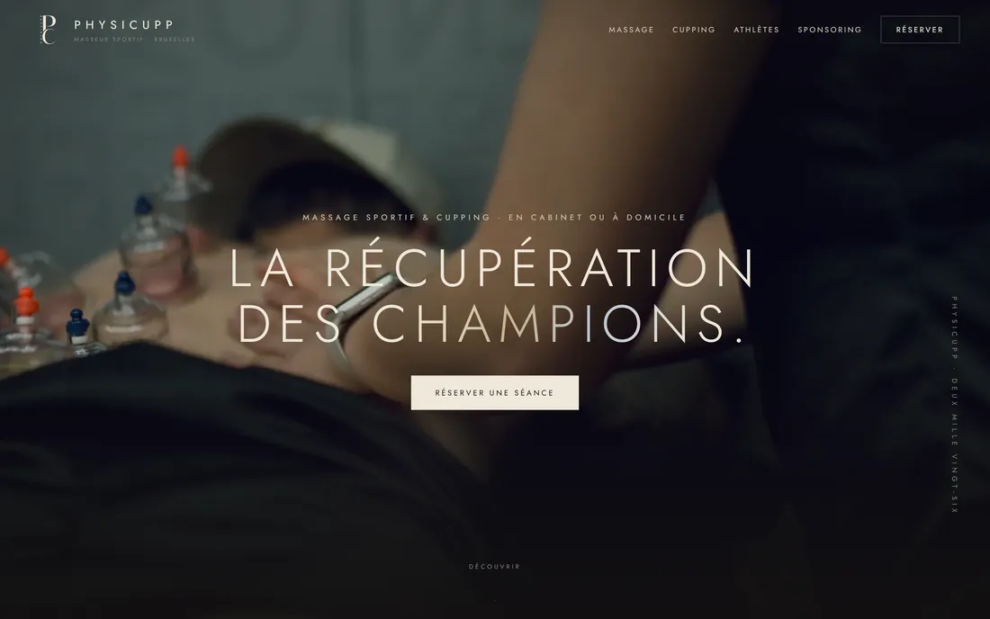 Page d'accueil du projet PhysiCupp